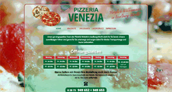 Desktop Screenshot of pizzeria-venezia-werth.de